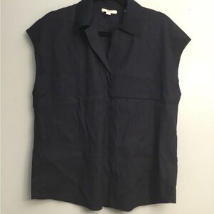 Vince Midnight Black Knit Top